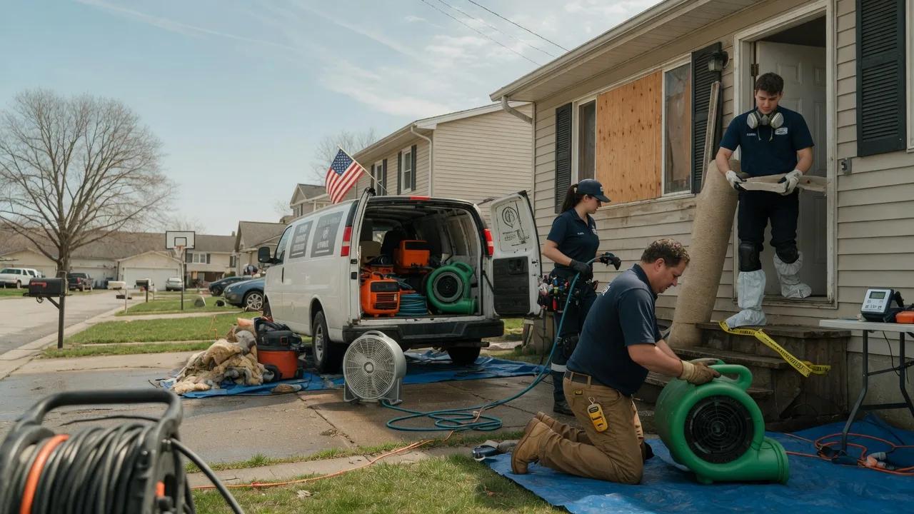 Water Damage Restoration in Wilberforce, OH near me
